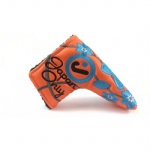 Custom logo PU Leather Golf Putter Headcover Club Head Cover Perfect for Mallet Putters, Anti-Scratch and Durable