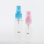 Custom Logo 30ml 50m 100ml Portable Plastic Spray Bottle Perfume Liquid Makeup Atomizer Pot Mini Empty Cosmetic Makeup Containers