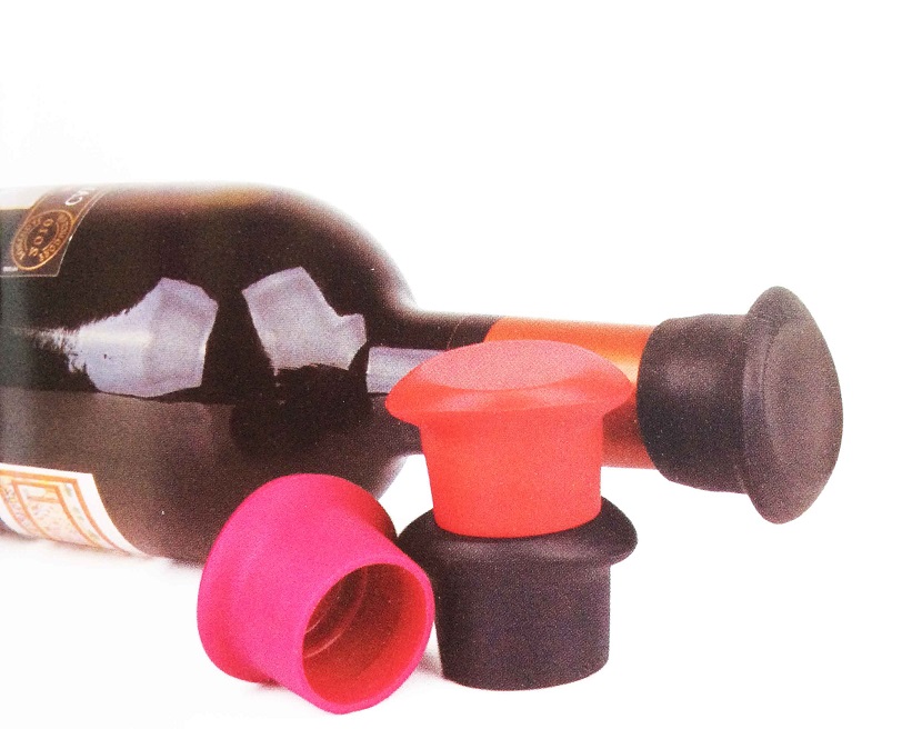 Silicone wine stopper
