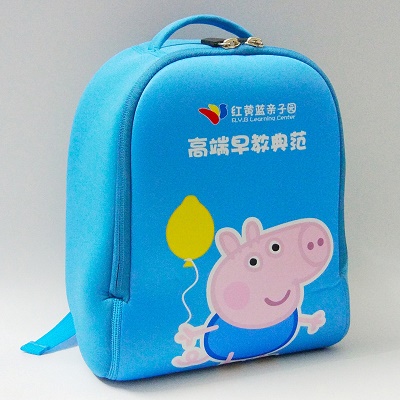 Custom logo Children's schoolbag kindergarten Backpack cartoon backpack Neoprene children's backpack