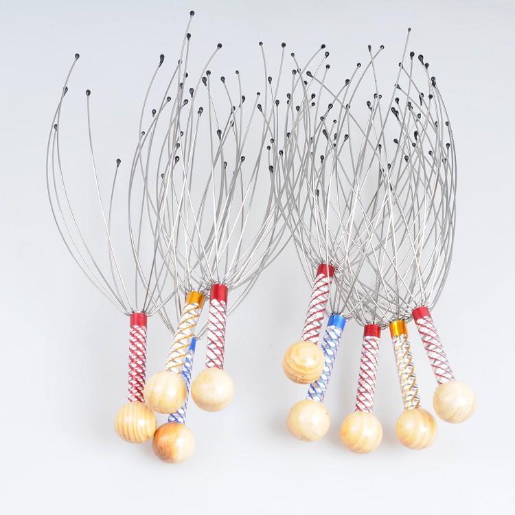 Anti-stress Scores Of Pains Octopus Head Skin Care Neck Relief Stress Relaxing Claw Massager Skin Care Massager - 1