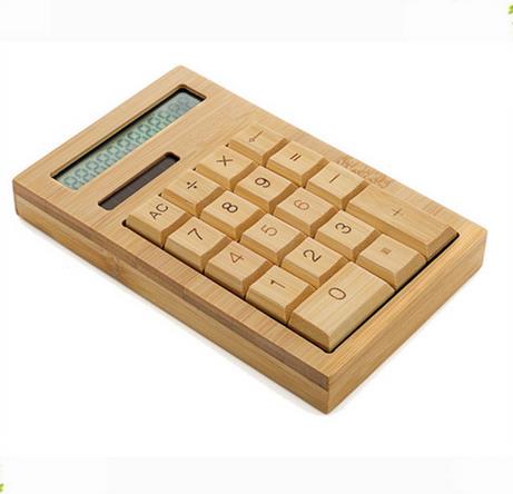 Calcolatore solare Nature Bamboo