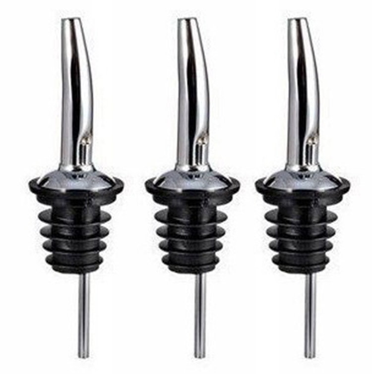 Tappo per bottiglia di vino in acciaio inossidabile Forniture per bar di vendita calda Boccaglio per bottiglia Versatore Decanter in acciaio inossidabile