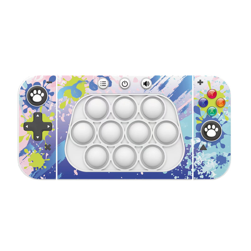 Press music decompression tool, decompression quick push game console stress relief toys