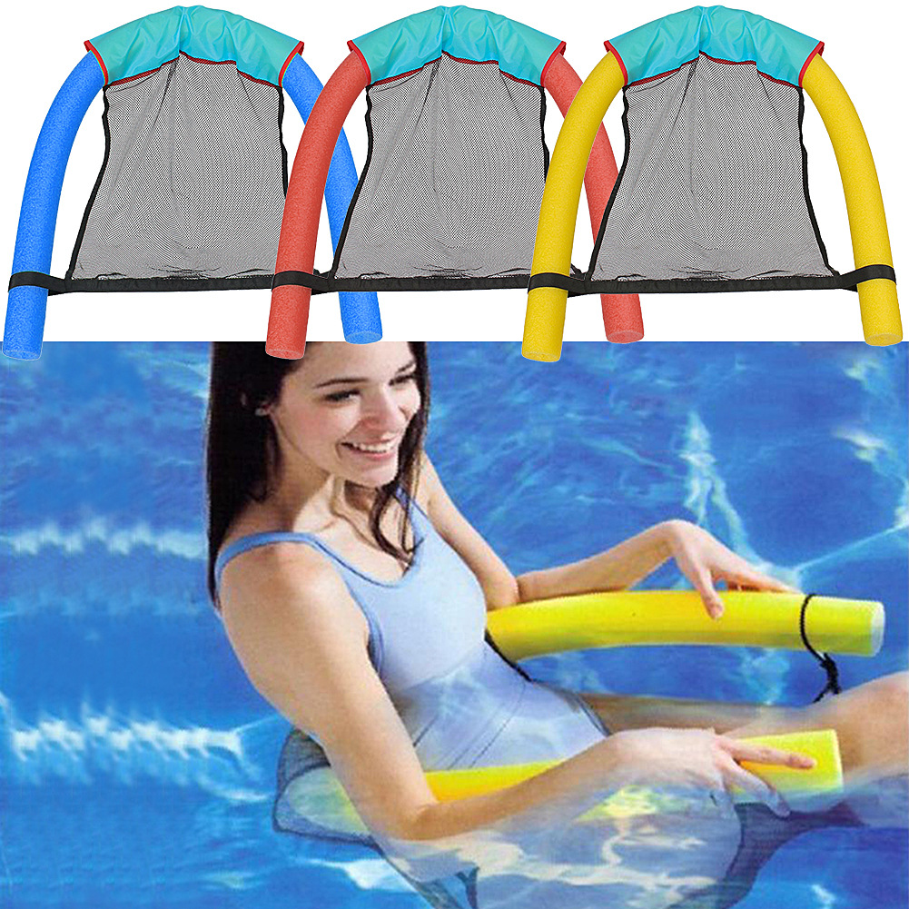 Sedia galleggiante per lettino galleggiante per nuoto, sedile per relax in acqua, sedia per lettino galleggiante per adulti - 1