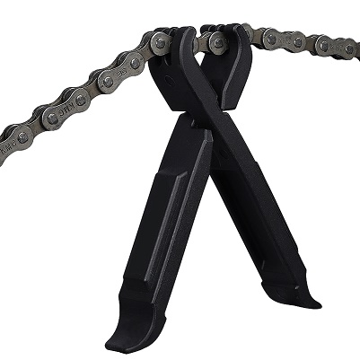 Logo personalizzato Leva per pneumatici per pneumatici MTB Strumenti di riparazione multifunzionali per bici Accessori per biciclette Pinze per catene a maglie Master per ciclismo