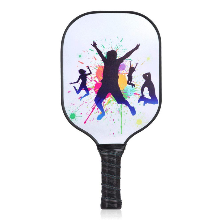 Ракетка Pickleball из углеродного волокна Сотовый сердечник Ракетка Pickleball из стекловолокна Ударная ракетка - 1