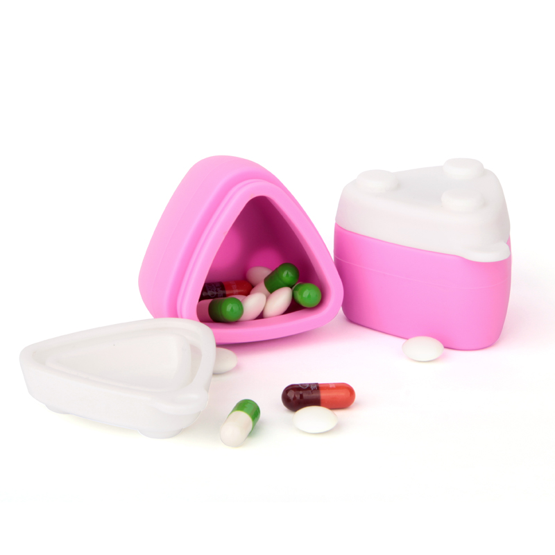 Portapillole da viaggio in silicone