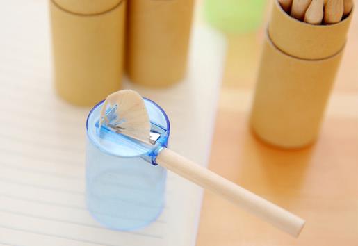 Pencil kraft paper tube with 12 colors - 2