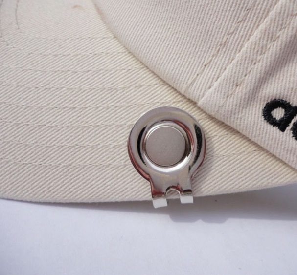 Custom design Golf Ball Mark Cute Design Mark Golf Ball Position Plus Magnetic Golf Hat Clips Bling Golf Marker - 1