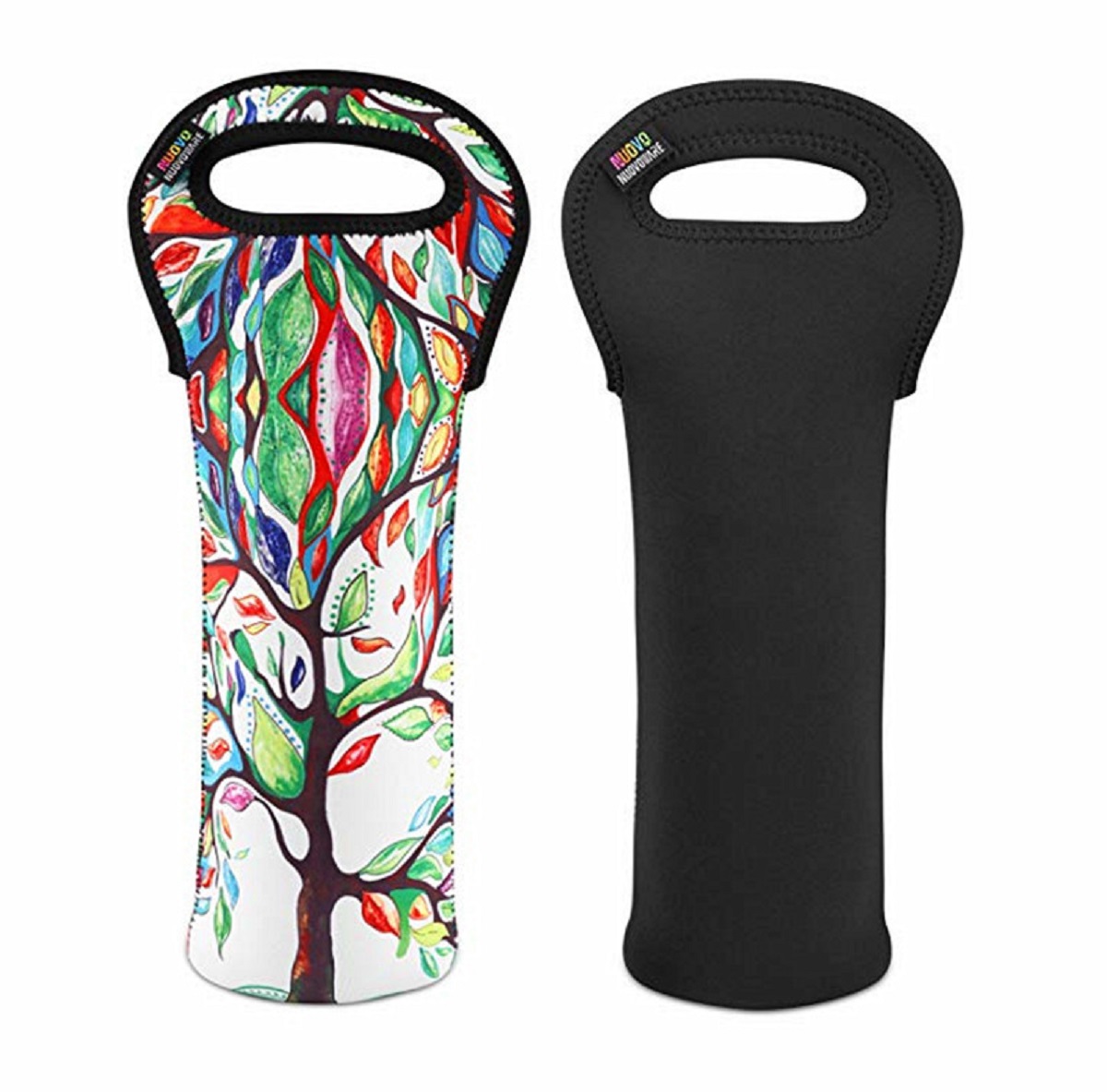 Custom logo Bottles Neoprene Beer Wine Bottle Freezer Bag Cooler Wine-bottle Bag Protect Insulated Cover Beer Cooling Holder Carrier