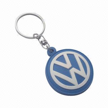 pvc rubber key chain-001