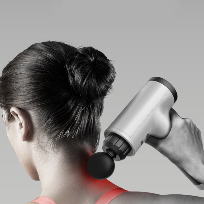 Custom logo Muscle Massager Wireless Smart Fascia Gun Fitness Equipment Relaxing Muscles Electric Massager - 1