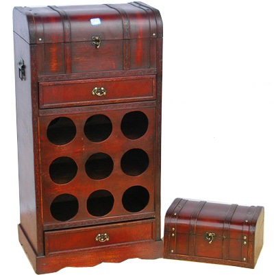 wooden wine rack-001