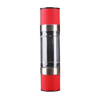 Custom logo Manual Salt and Pepper Grinder Pepper Mill Double head ABS Spice Sauce mills Grinders