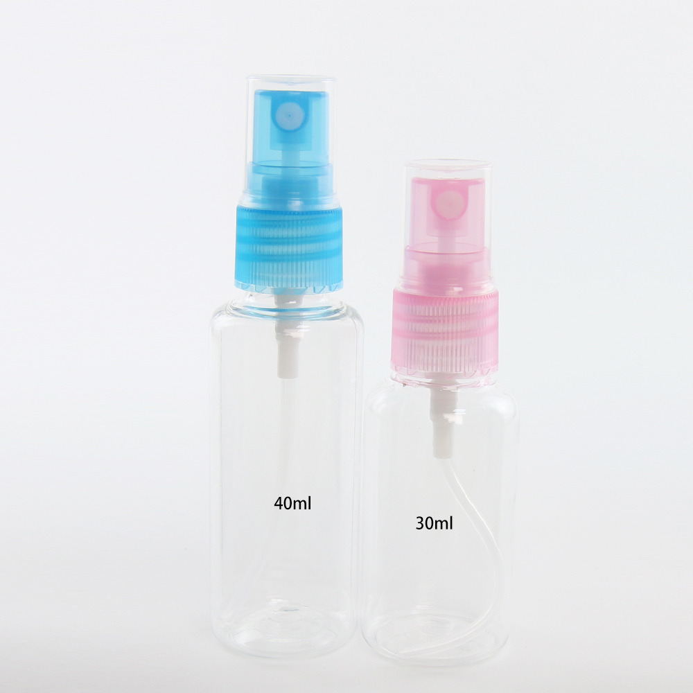 Custom Logo 30ml 50m 100ml Portable Plastic Spray Bottle Perfume Liquid Makeup Atomizer Pot Mini Empty Cosmetic Makeup Containers