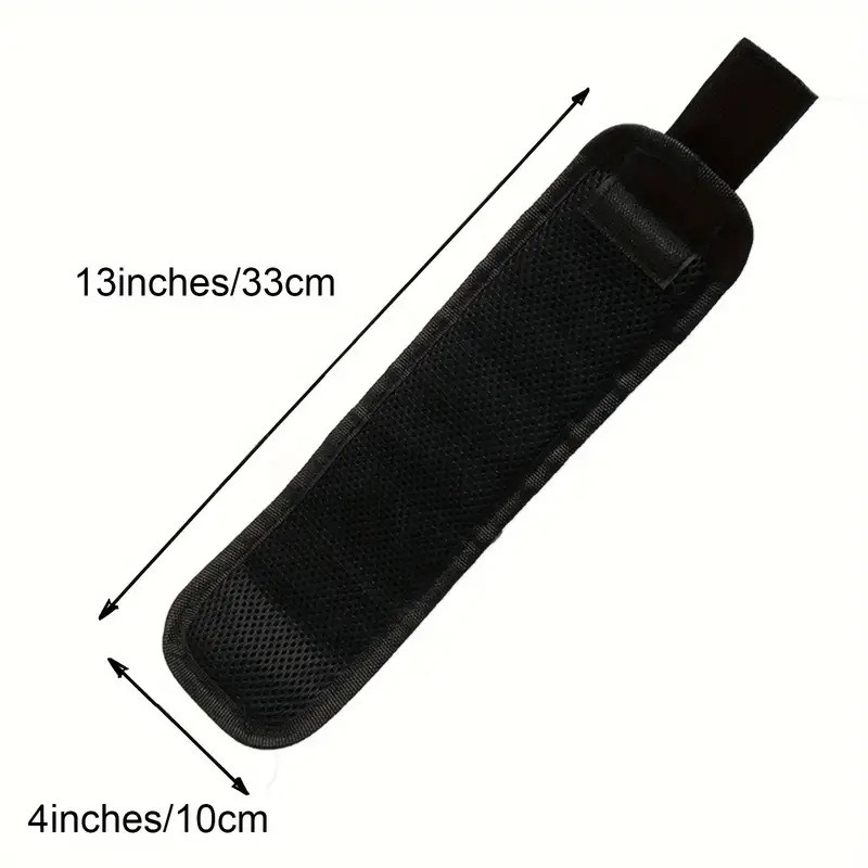 Custom logo Magnetic wristband with adhesive backing hook and loop fastener hardware tools screwdrivers screws magnetic attraction magnetic wristband - 2