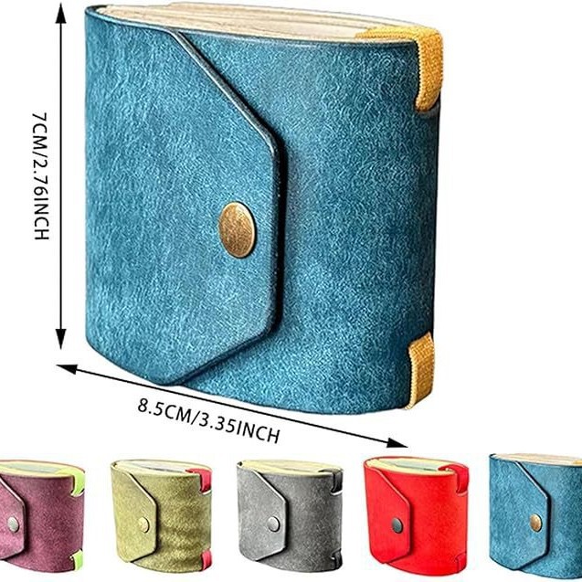Custom logo Cash Wrap Wallet Quick cash deposit and withdrawal cash holder leather wallet