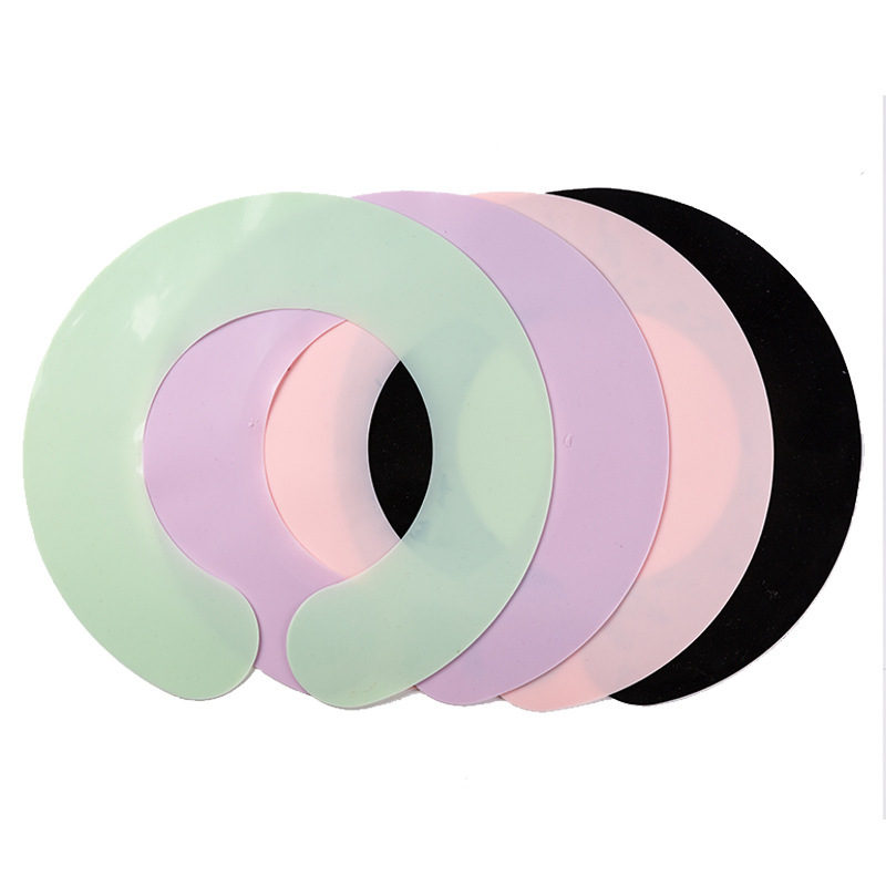 Custom logo Silicone neck guard hair pad cutting apron hair dye cape hair salon anti-hair debris silicone pad waterproof hair conditioning beauty - 2