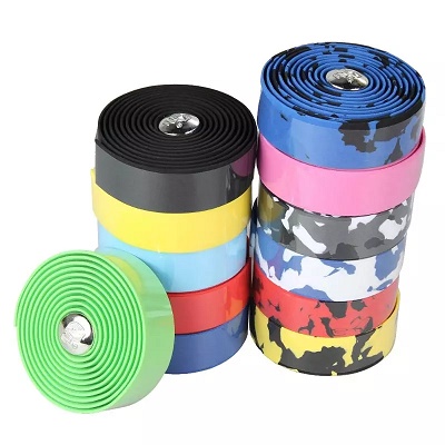 Custom logo Road Bike Bicycle Handlebar tape Camouflage Cycling Handle Belt Cork Wrap