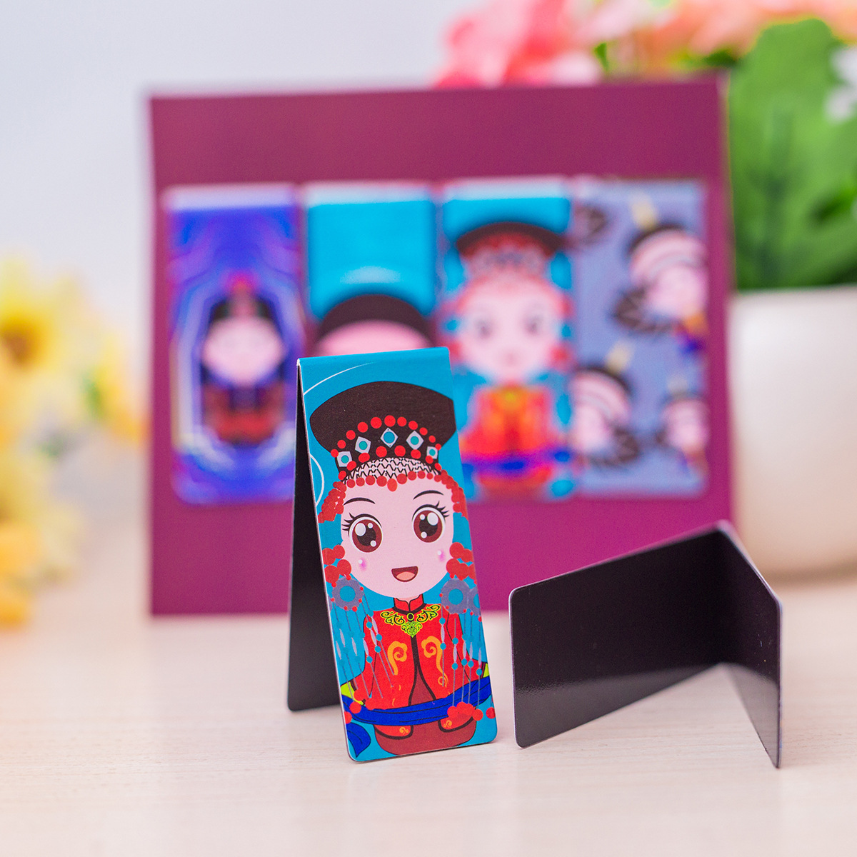 Custom Design Magnet Magnetic Bookmarks Cute Magnet Page Markers Page Clips - 1