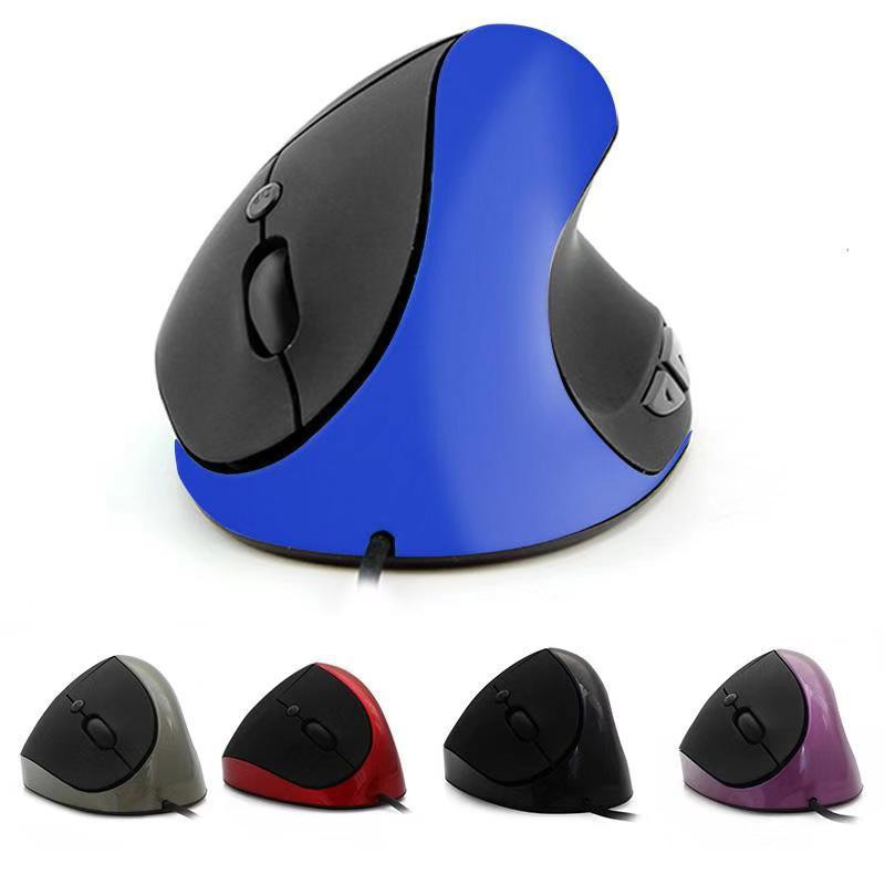 Guarigione del polso del mouse ottico verticale USB dal design ergonomico per computer PC portatile - 2