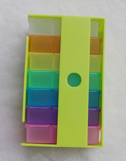 7 days Pill Box Pill Case Medicine Box-004 - 1