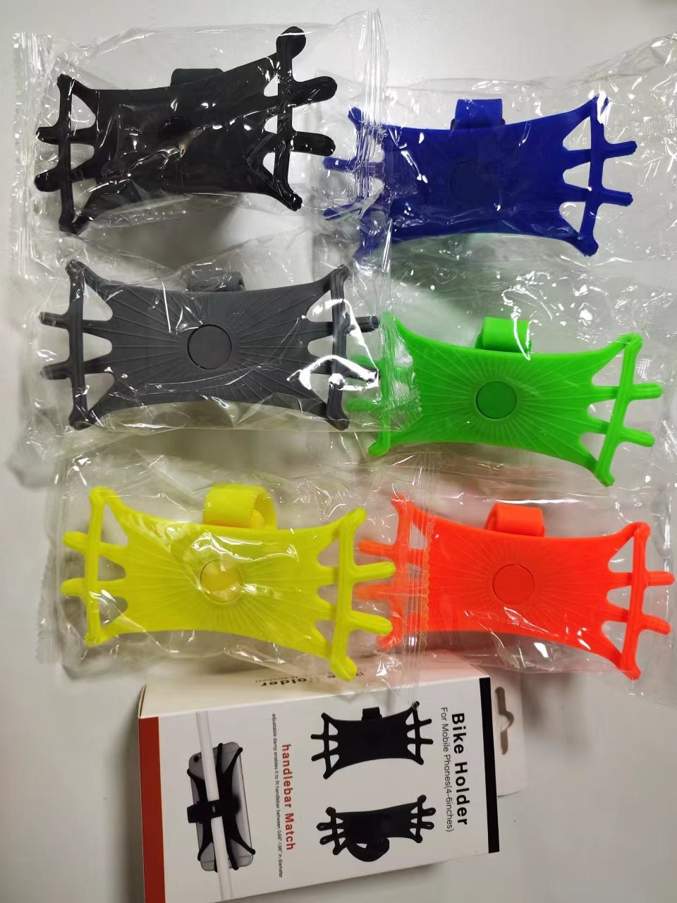 Custom logo 360° Rotatable Bike Phone Holder Phone Mount Bracket - 1
