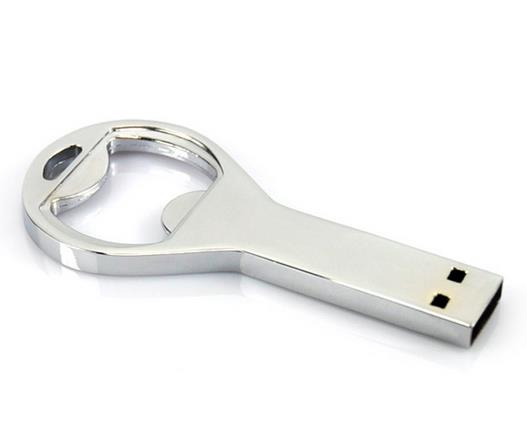 Chiavette USB in metallo per aprire la birra, chiavette USB, memory stick, regalo promozionale, 4 GB, 8 GB, 16 GB, 32 GB.