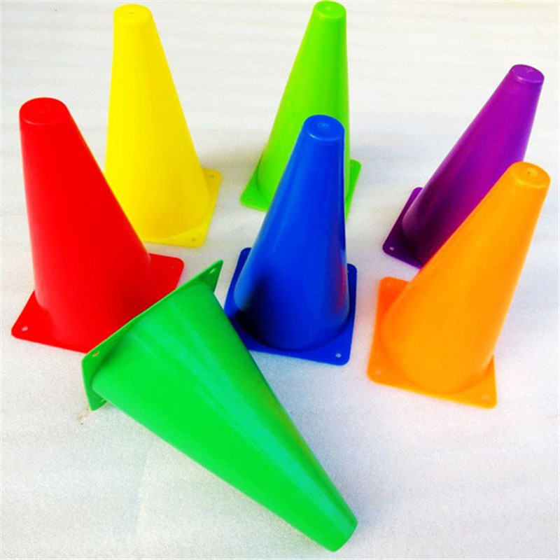 Custom logo Soccer Trainning Cone Stadium Marking Agility training Marker Skate Pile Cup Football Training Equipment - 1