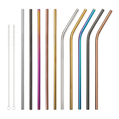 stainless steel straws