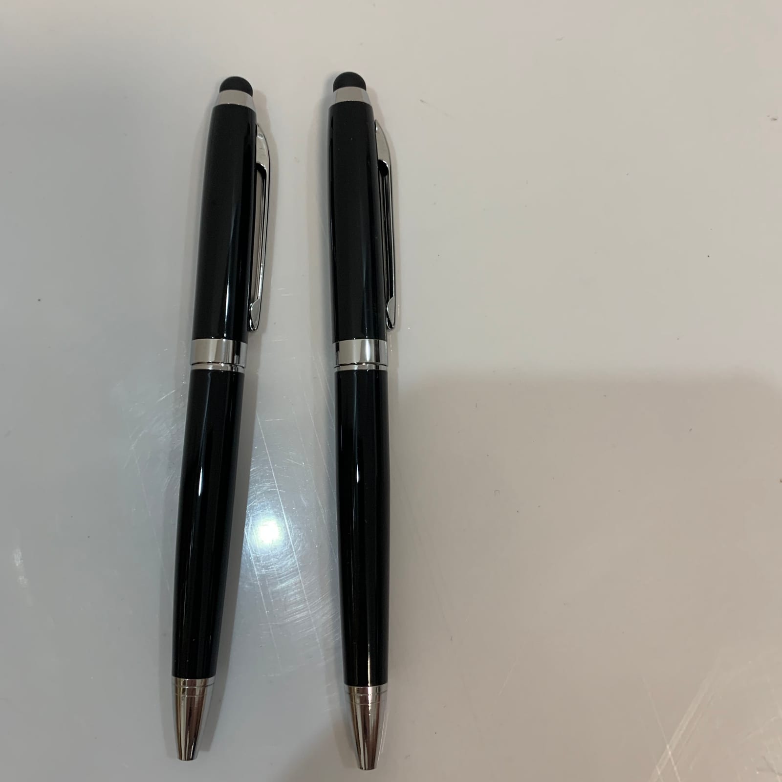 Penna stilo touch screen con logo personalizzato Penna a sfera universale per iPad iPhone11 Tablet da disegno Smartphone - 1