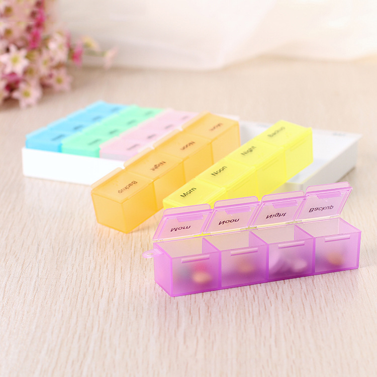 7 days Pill Box Pill Case Medicine Box-001 - 1
